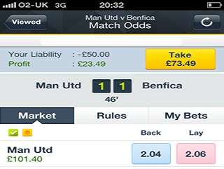 cash out on betfair